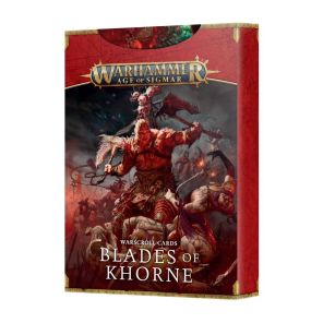 Warscroll Cards: Blades Of Khorne (Eng)
