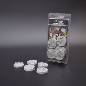 Temple Resin Bases Round 40mm (x5)