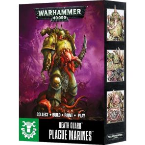 Warhammer 40k - easy to build death guard plaque marines