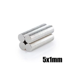Neodym Magnet Round 5x1mm (10x)