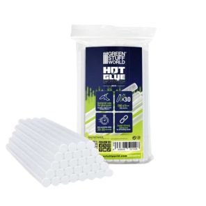 Hot Glue Sticks 11mm - Transparent (30pcs)