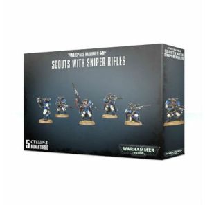 Warhammer 40k - Space Marines with sniper rifles