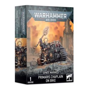 Warhammer 40k - Space Marines Primaris Chaplain on Bike