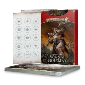 Warscroll Cards: Sons Of Behemat (Eng)